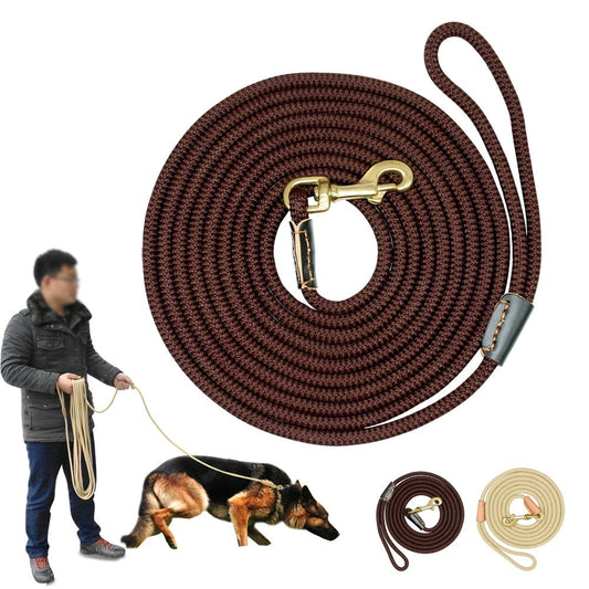 Durable Nylon Dog Tracking Leash | 3m - 20m