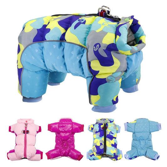 Super Warm Waterproof Dog Jacket | Reflective