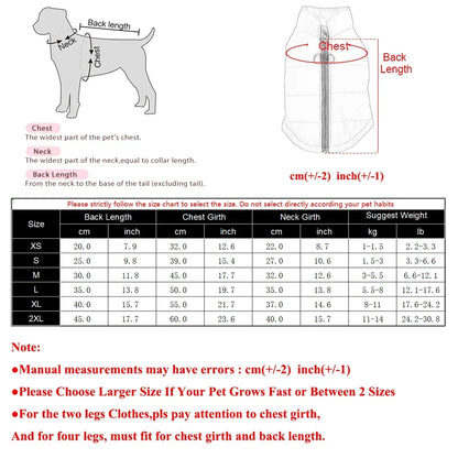 Warm Winter Dog Clothes | XS-2XL Available