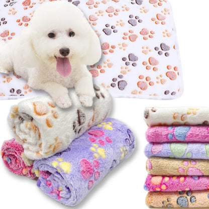Soft and Fluffy Pet Blanket | Cartoon Pattern