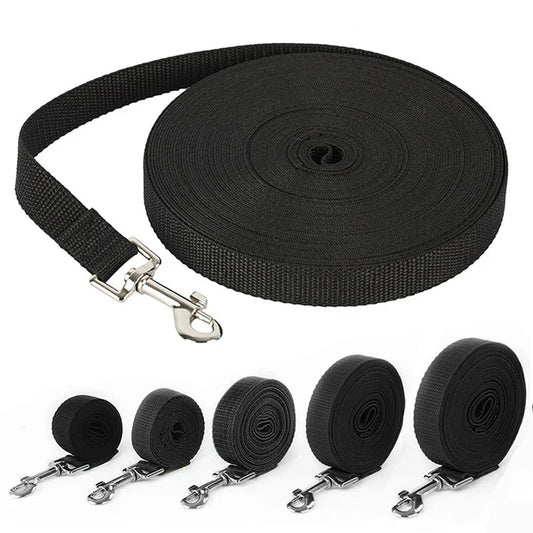 Long Strong Nylon Dog Leash | 1.5m - 50m Available