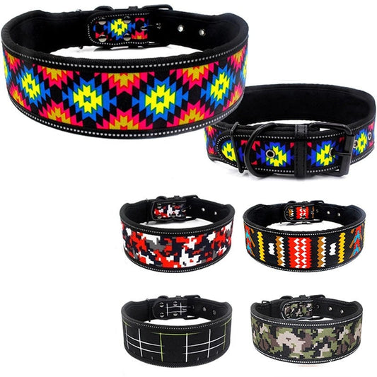 Reflective Soft Padded Dog Collar