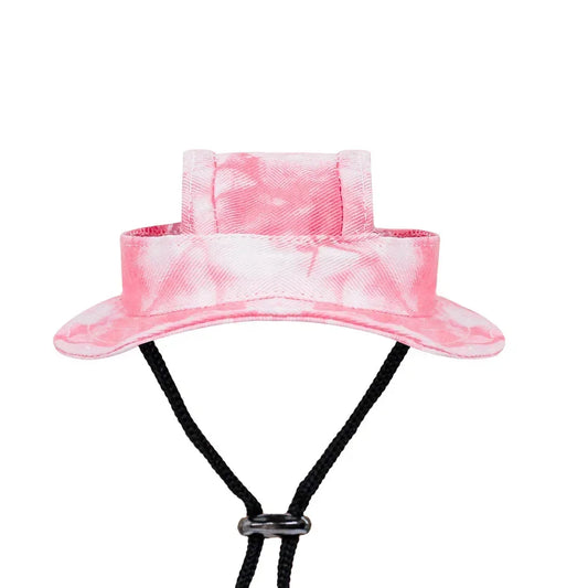 Small Dog/Cat Cowboy Hat with Ear Holes | Multiple Colours Available