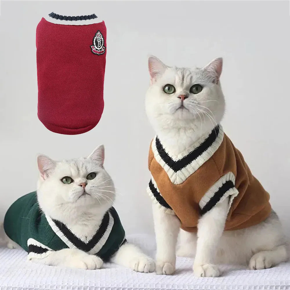 Cosy Pet Sweater Hoodie | Knitwear for Small Pets