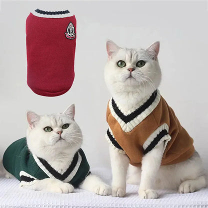 Cosy Pet Sweater Hoodie | Knitwear for Small Pets