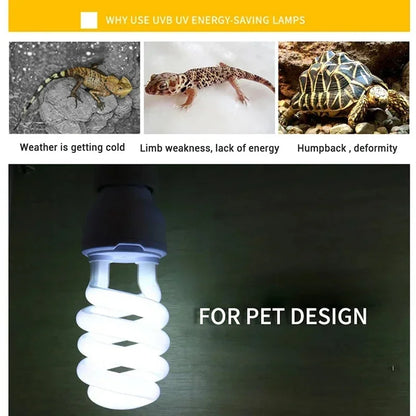 UVB UVA Heating Lamp | 13W/26W Options