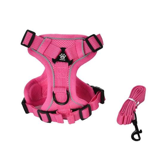 Reflective Cats Harness Leash | S-XL Available