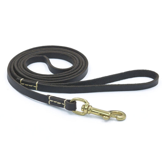 Handmade Leather Pet Leash | Lightweight