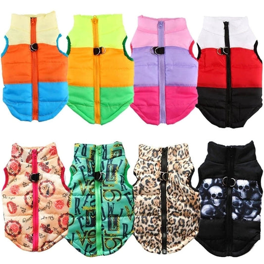 Winter Warm Dog Clothes | Windproof Vest