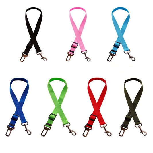 Adjustable Pet Car Seat Belt Lead