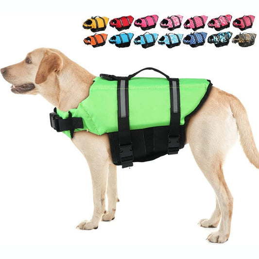 Reflective Dog Life Jacket | High Flotation