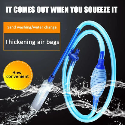 Aquarium Siphon Vacuum Cleaner | Gravel Filter