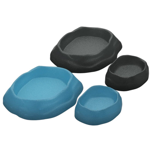 Imitation Rock Double Basin | Food & Water Dish
