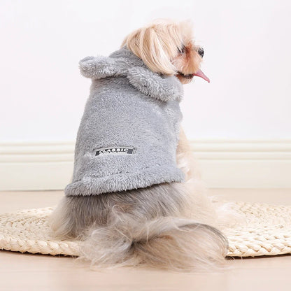 Soft Fleece Pet Hoodie Coat | XS-XL