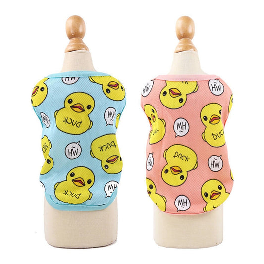 Breathable Yellow Duck Dog Vest | XS-2XL