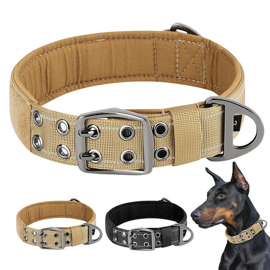 Tactical Military Dog Collar | Reflective