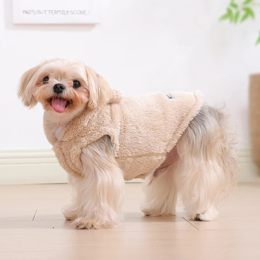 Soft Fleece Pet Hoodie Coat | XS-XL