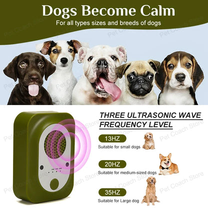 Ultrasonic Anti Barking Dog Deterrent | Waterproof