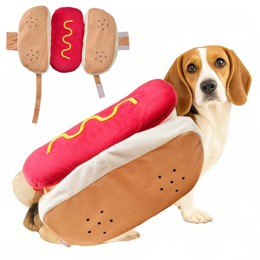 Halloween Hot Dog Pet Costume | XS-XL Available