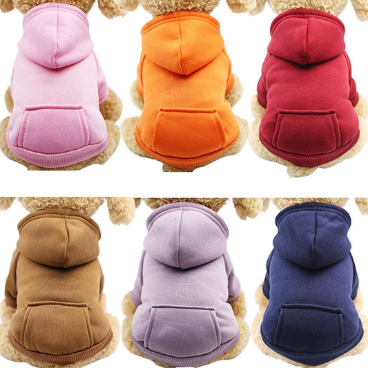 Soft Winter Pet Hoodie | Fleece Sweater
