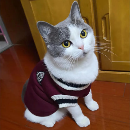 Cosy Pet Sweater Hoodie | Knitwear for Small Pets