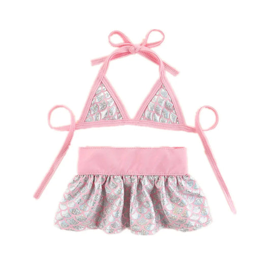 Cute Summer Dress Set for Small Dogs