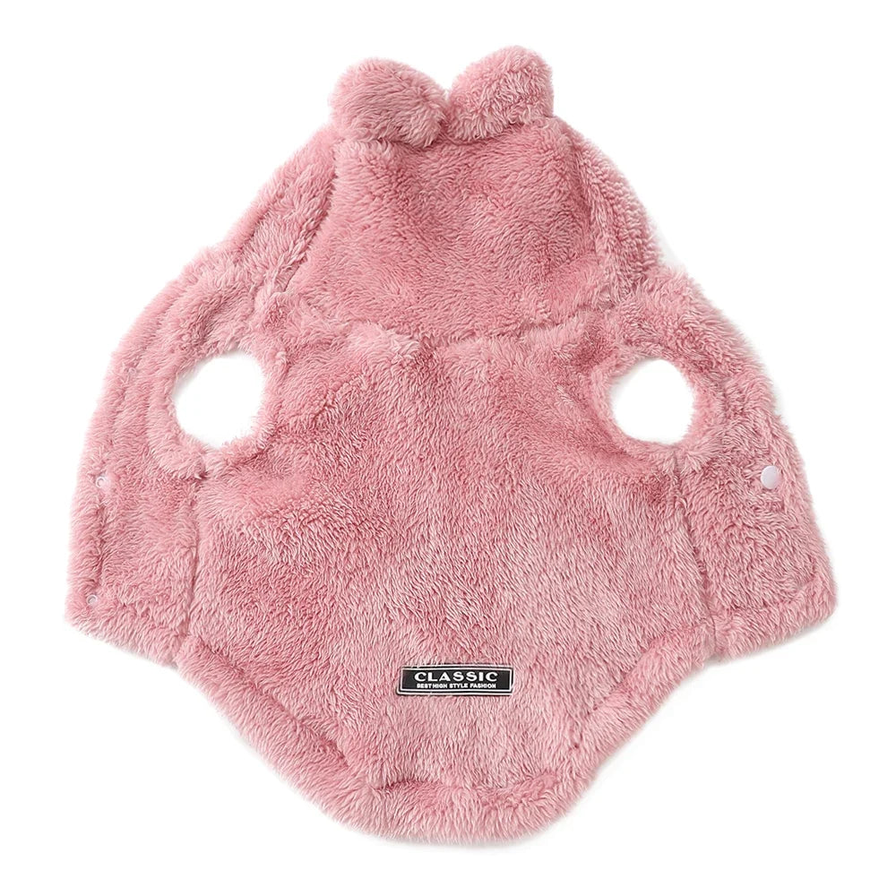 Soft Fleece Pet Hoodie Coat | XS-XL