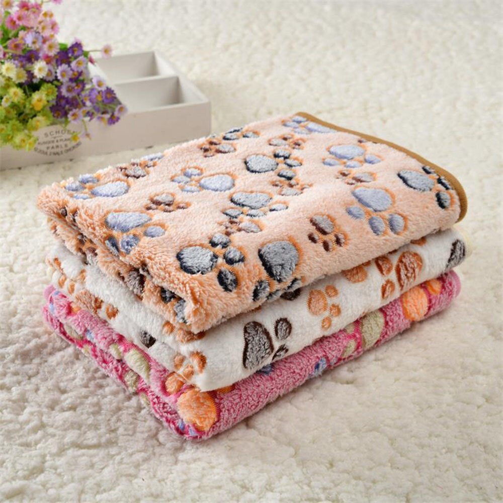 Soft and Fluffy Pet Blanket | Cartoon Pattern