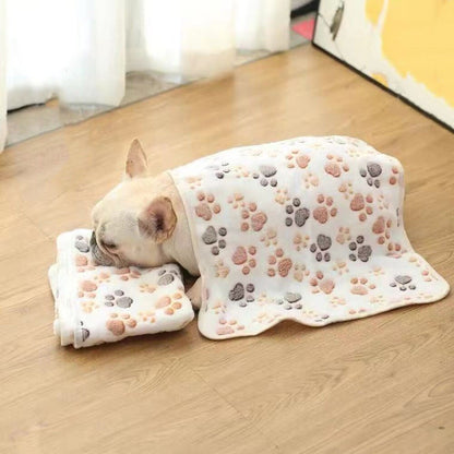 Soft and Fluffy Pet Blanket | Cartoon Pattern