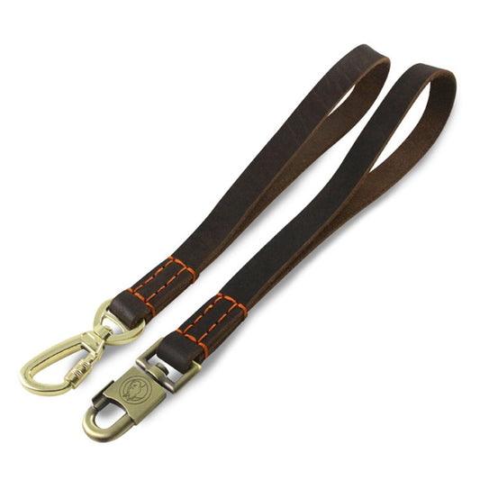 Heavy Duty Leather Dog Leash | Padded Handle