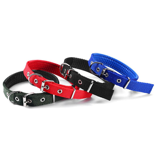 Adjustable Nylon Dog Collar | 5 Sizes