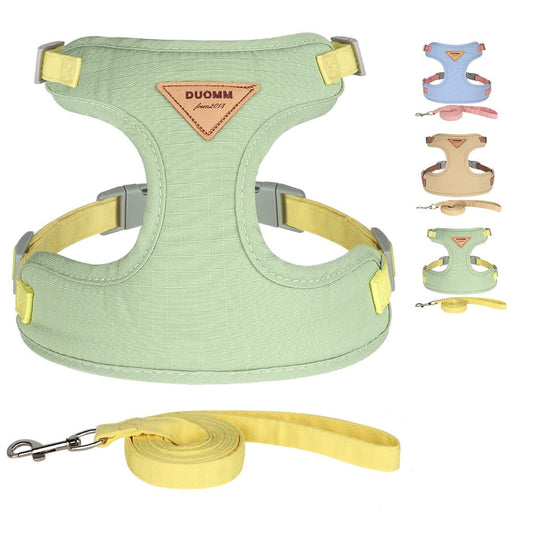 Soft Mesh Cat Harness & Leash Set
