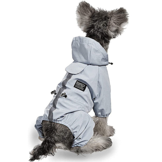 Reflective Dog Raincoat | Waterproof & Adjustable