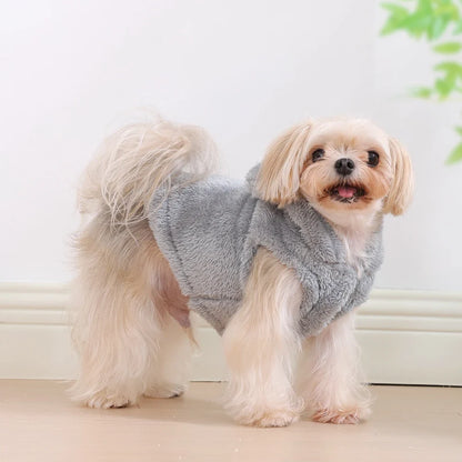 Soft Fleece Pet Hoodie Coat | XS-XL