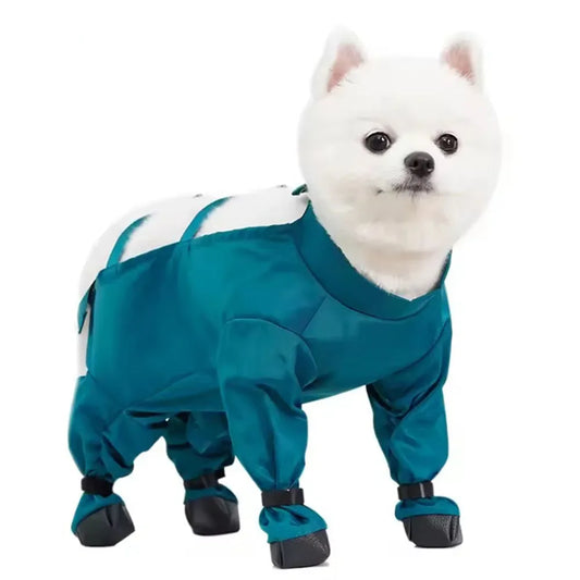 Dustproof Pet Pants with Foot Cover