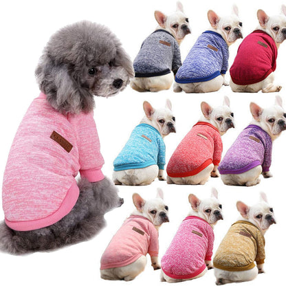 Soft Knit Dog Sweater | Multiple Colours