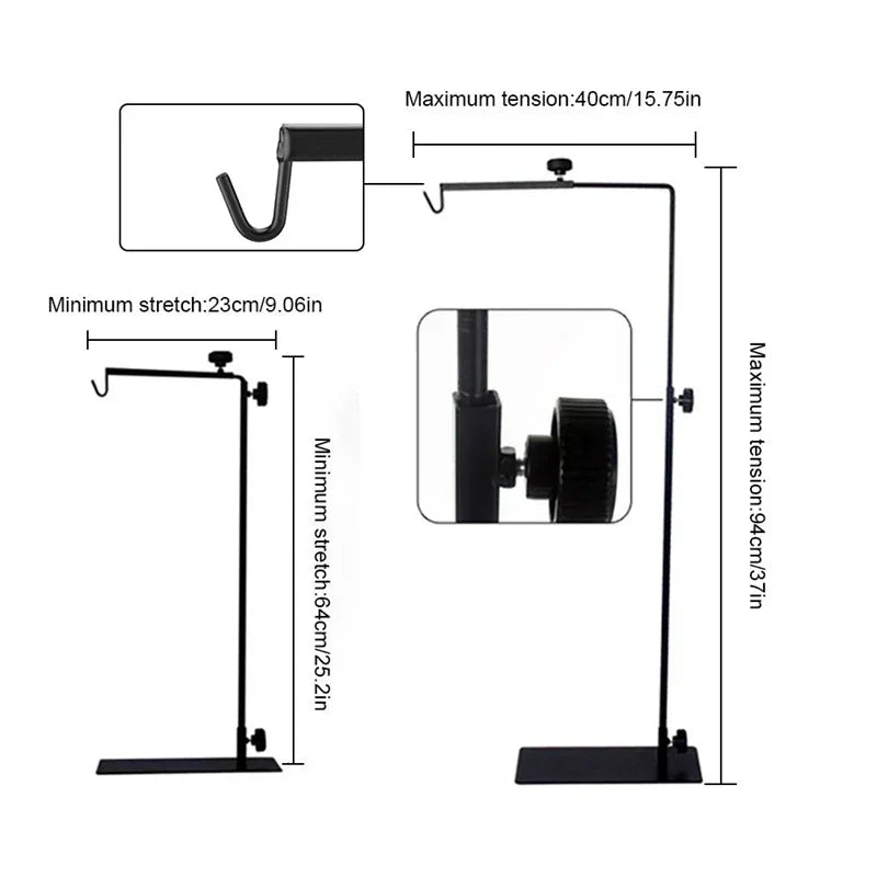 Adjustable Reptile Lamp Stand | Telescopic