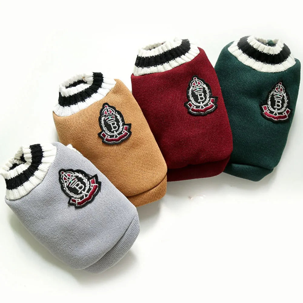 Cosy Pet Sweater Hoodie | Knitwear for Small Pets