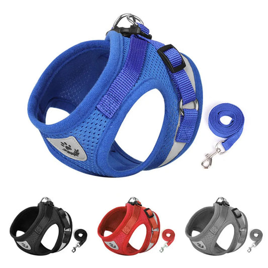 Reflective Cat Harness & Leash Set | Escape-Proof