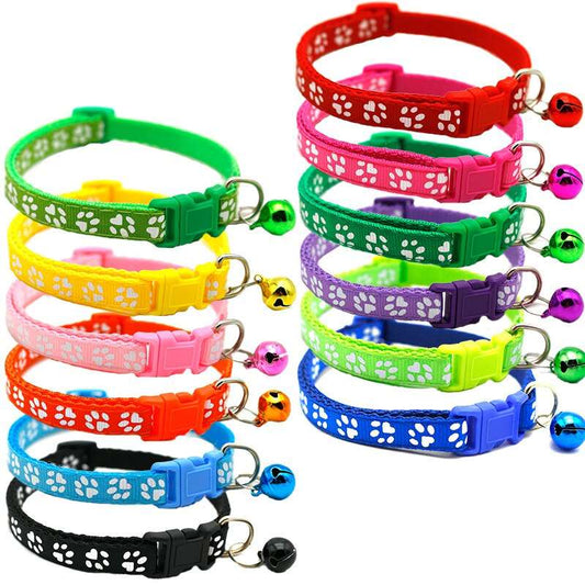 Adjustable Cat Collar with Bell