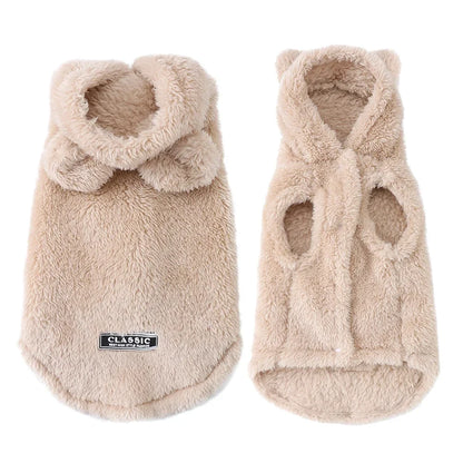Soft Fleece Pet Hoodie Coat | XS-XL