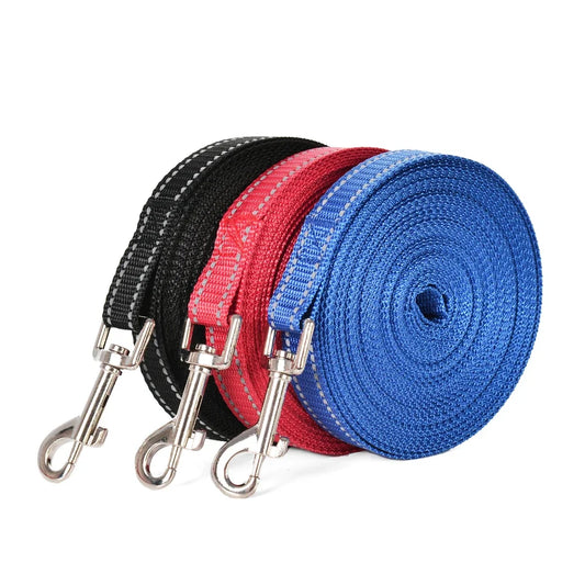 Nylon Reflective Dog Leash | 1.5m - 10m Available