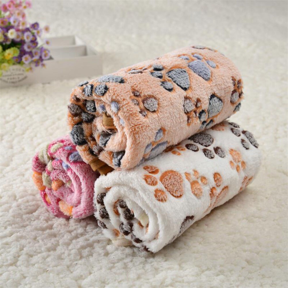 Soft and Fluffy Pet Blanket | Cartoon Pattern