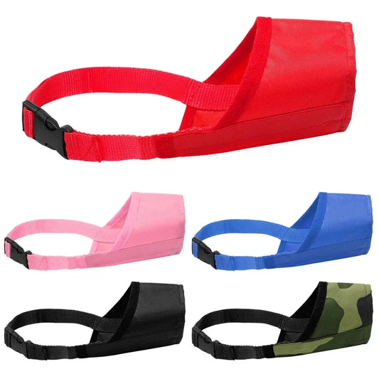 Durable Dog Nylon Muzzle | Adjustable Fit