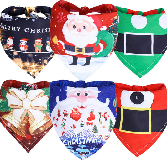 Christmas Dog Bandana Set | Festive Designs