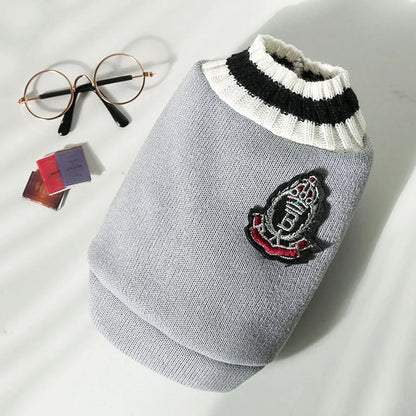 Cosy Pet Sweater Hoodie | Knitwear for Small Pets