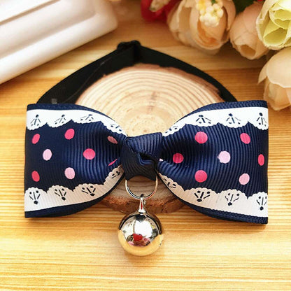 Cat & Small Dog Bow Tie Collar | Breakaway