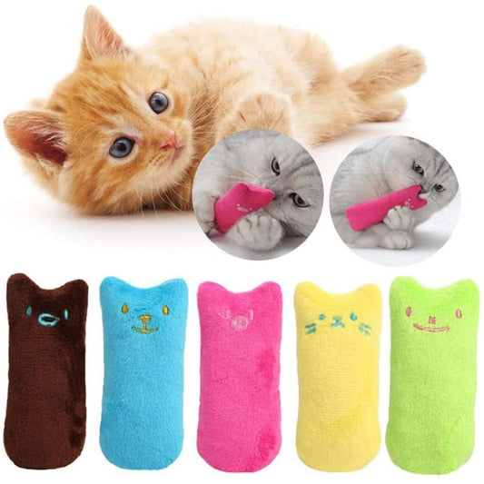 Scented Catnip Plush Toy | Interactive & Dental