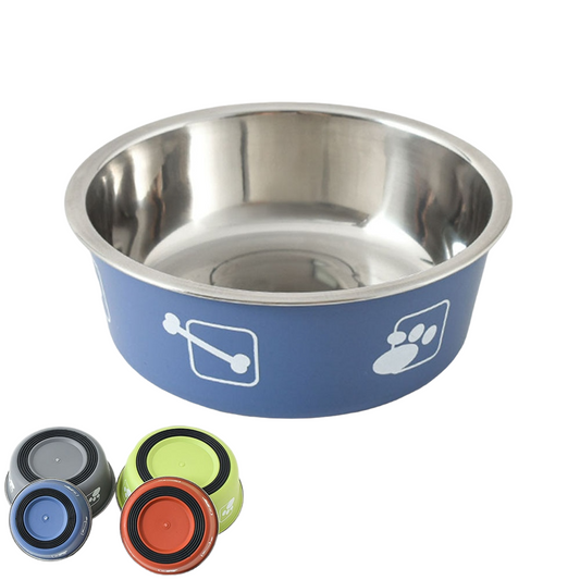 Stainless Steel Non-Slip Dog Bowl | Multiple Sizes