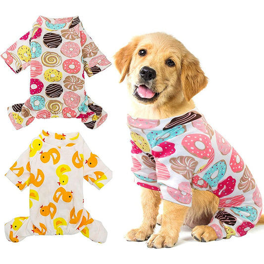 Cotton Dog Pyjamas Onesie | Sizes S–XXL